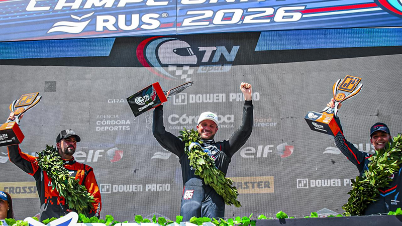 Agustín Canapino dominó en el Oscar Cabalén y le entregó al equipo Salvita Racing un triunfo inolvidable en su segunda carrera dentro de la Clase 3 | Prensa TN APAT