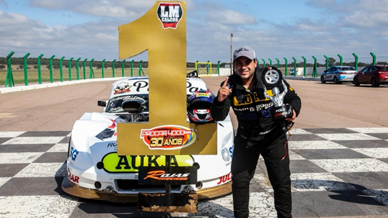 Alan Guevara se inscribió como el primer poleman de la Clase A en el Autódromo de Toay | Prensa Procar