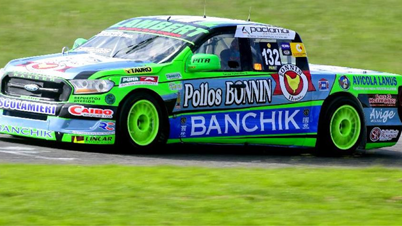 ​Tomás Pellandino cerró el mediodía como el más veloz en las pruebas del TC Pista Pick Up | Prensa ACTC
