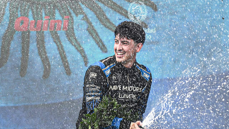 Martín Leston celebró su primera victoria en la Clase 2 tras una remontada espectacular | Prensa TN Apat