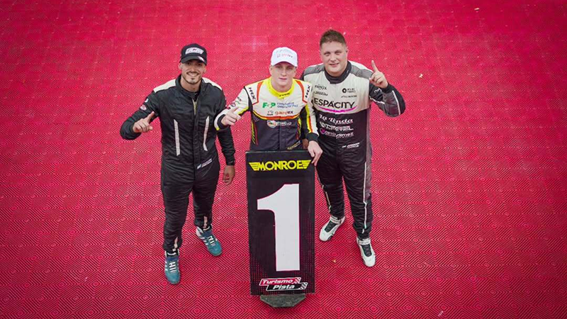 Lucio Rodríguez, Joaquín Cortina y Joaquín Hongn se quedaron con las tres series clasificatorias de la Clase 1 | Prensa Turismo Pista