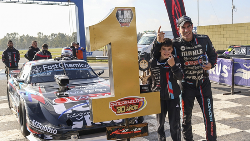Nicolás Biondo capturó la pole position de la Clase A tras dominar el clasificador oficial en una reñida tanda clasificatoria | Prensa ProCar