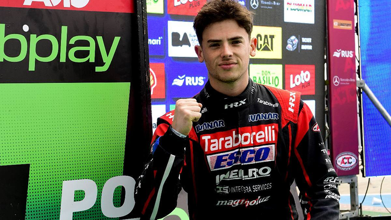 Thomas Pozner celebra su primera pole position en el TC Pista tras marcar un nuevo récord en el trazado santiagueño | Prensa ACTC