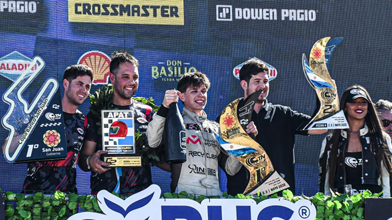 Exequiel Bastidas celebra su primera victoria en la Clase 2 en San Juan | Prensa TN APAT