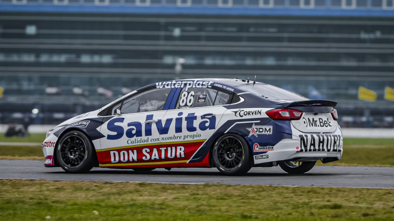 Agustín Canapino dominó con autoridad el primer parcial de la mañana platense y se aseguró el mejor cajón de partida para la quinta final del año | Prensa TN APAT