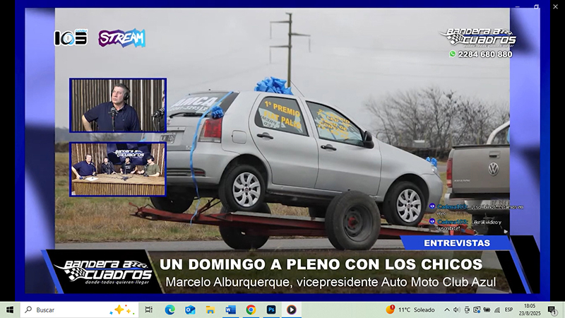 Alburquerque contó la puesta a la venta de la Rifa del AMCA que va camino a cumplir 50 años en el 2026. | Foto imagen de video