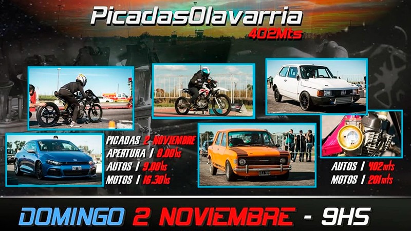 Vuelven las picadas al Autódromo de Olavarría