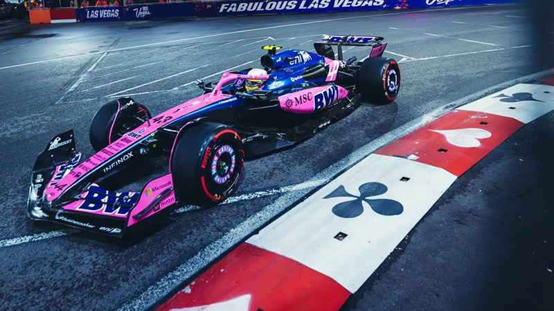 Colapinto cerró las prácticas en Las Vegas en el puesto 16° | Imagen Alpine F1 Team