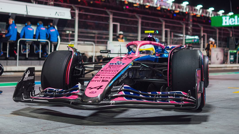 Colpainto terminó 17° en Las Vegas | Imagen Alpine F1 Team