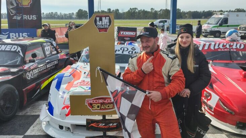 Andreoli marcó el ritmo de la final para sellar su segundo triunfo de la temporada en la Clase B | Prensa ProCar 4000