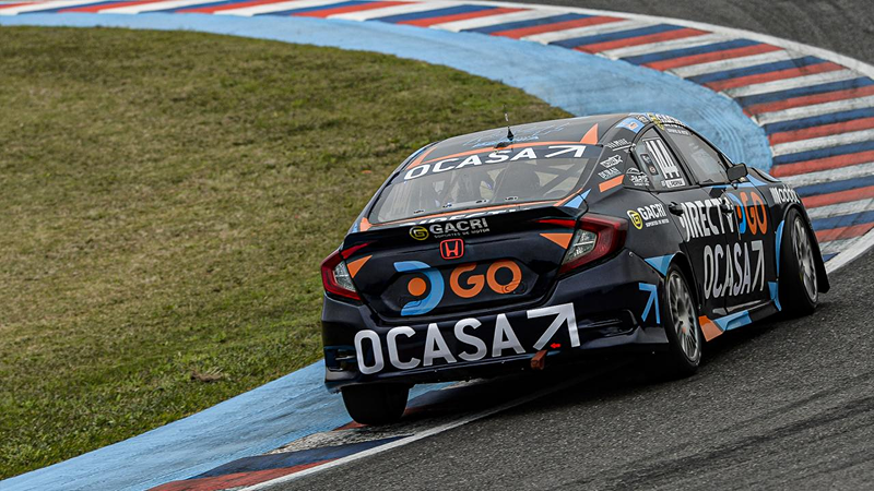 Pernía optimizó el rendimiento del Honda Civic en la segunda tanda libre para quedarse con el registro más rápido antes de la clasificación | Prensa TN APAT