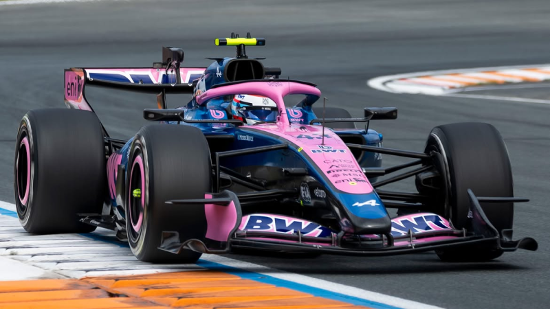 Colapinto cruzó la meta en la 12.ª colocación tras administrar el desgaste de neumáticos en Zandvoort | Prensa Alpine F1 Team
