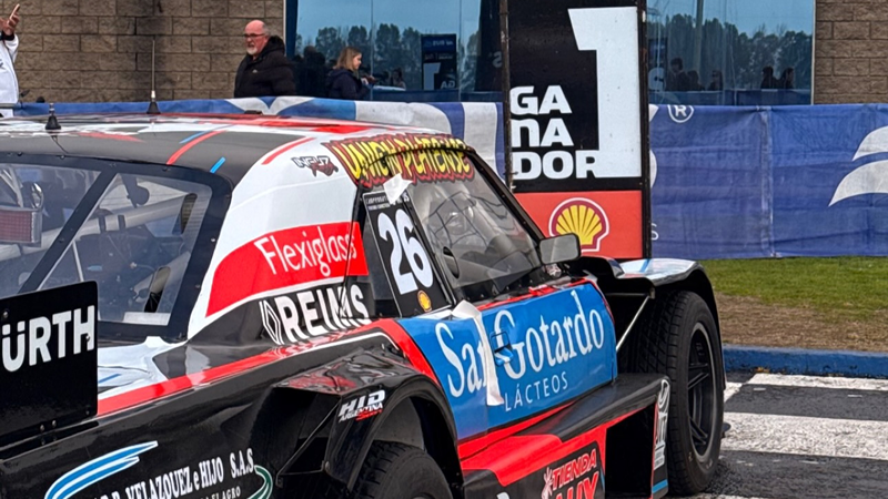 Valentino Alaux se quedó con la batería selectiva y largará desde la punta en la competencia final | Prensa ACTC