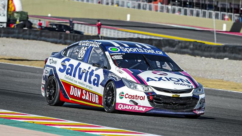 Agustín Canapino se quedó con la serie más rápida del sábado y largará al frente en la final de San Juan | Prensa TN APAT