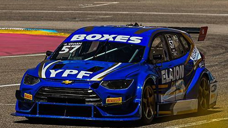 Franco Vivian al volante de la Chevrolet Tracker con la que dominó los ensayos del TC2000 en El Zonda | Gentileza TC2000