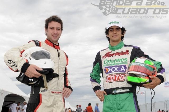 Nicolás Pezzucchi finalizó 4° la final de invitados del TC Mouras sobre el Chevrolet de Camilo Echevarría.