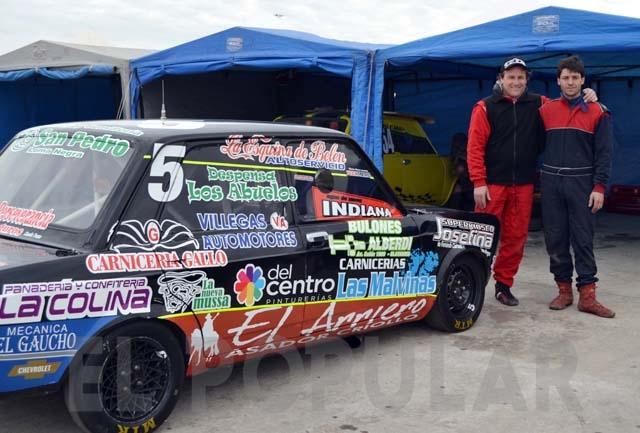 Gabriel Lezaeta comparte la unidad con su primo y preparador Juanjo Cassou. Ambos dominaron el sábado.