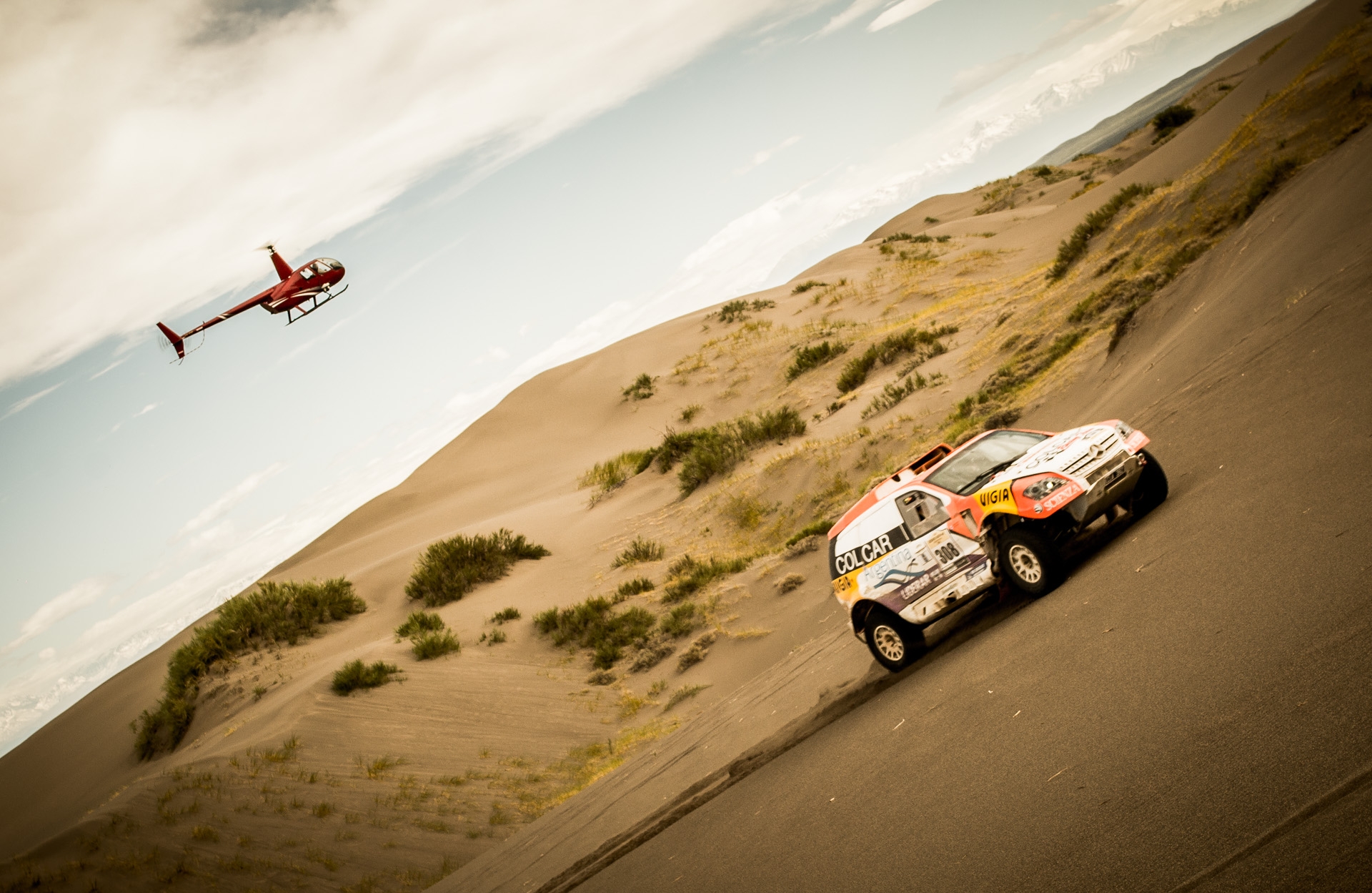 Juan Manuel Silva obtuvo su primer Dakar Series.