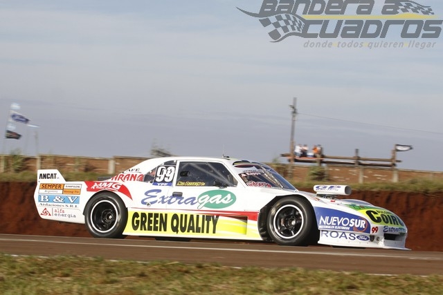 Pezzucchi está debutando con la nueva Dodge.