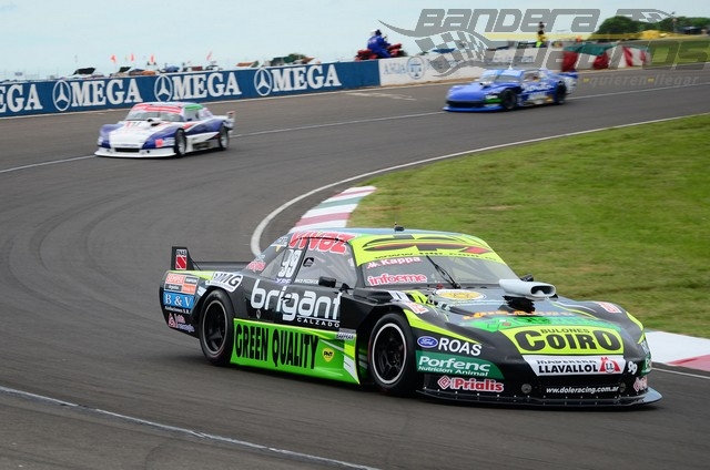 Pezzuchi fue el más lento de los que quedaron en la quinta posición.