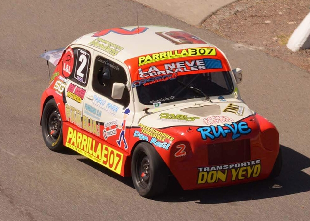 El subcampeón César González, con la mecánica de Cassou, logró el mejor tiempo de la Promocional este sábado en el AMCO.