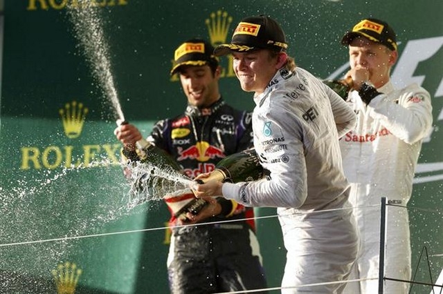 Rosberg ganó de punta a punta.