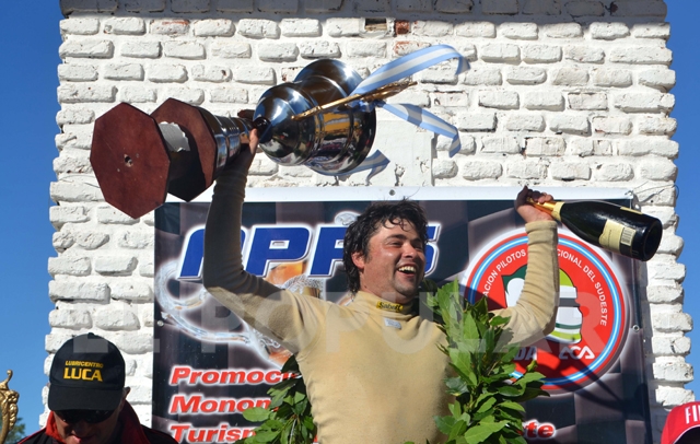 Martín Laborda es el bicampeón de la Monomarca 1100 del Sudeste.