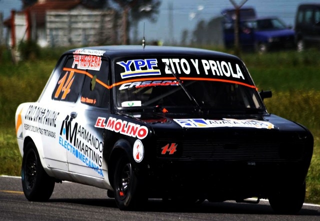 Lezaeta utilizará ahora el Fiat 128 que condujo Sebastián Tissone en 2012.
