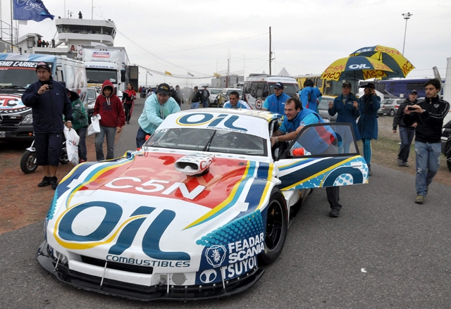 José María Pechito López, protagonista con la cupe Dodge.